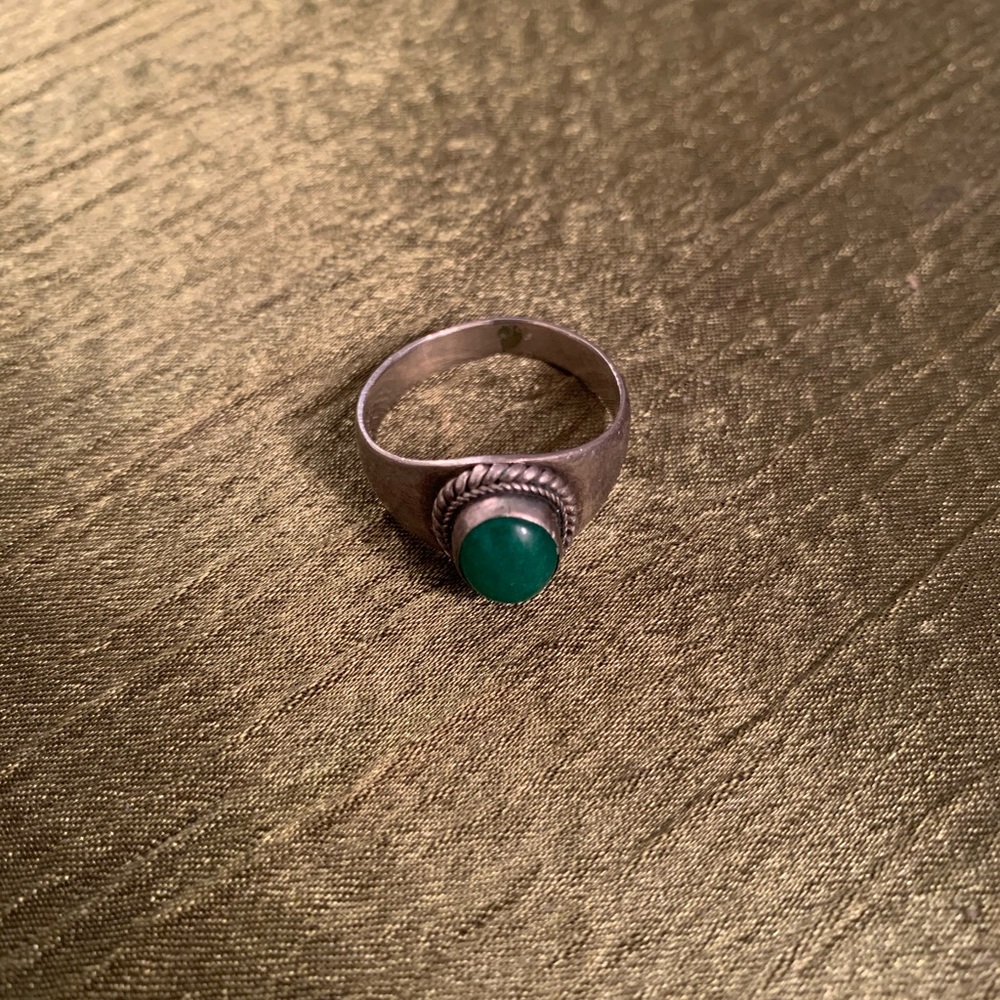 Men’s silver ring